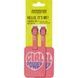 Set of address tags American Tourister Ta MF3*009;12 Print Girl Power (2 pcs)