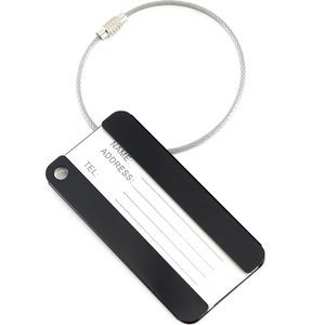 Адресная бирка в чемодан Wenger Travel Accessories 604543 Black