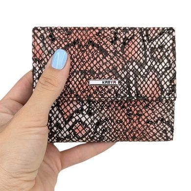 Women's wallet by Karya (Turkey) made of genuine leather.