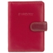 Обкладинка на паспорт з натуральної шкіри з RFID Visconti Rainbow Sumba RB75 Red Multi