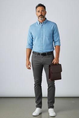 Men's bag by Karya (Turkey) made of genuine leather.