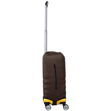 Чохол захисний для малої валізи з неопрена S 8003-15 Шоколадний