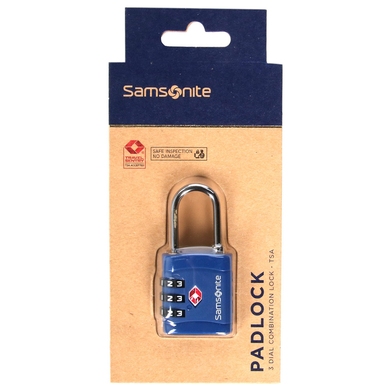 Padlock with TSA Samsonite CO1*099;11 Blue