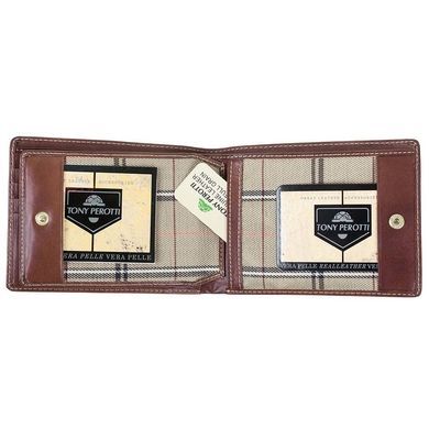 Men's wallet by Tony Perotti (Italy) made of genuine leather.