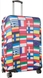Чохол захисний для великої валізи з дайвінгу Прапори Світу L 9001-0413