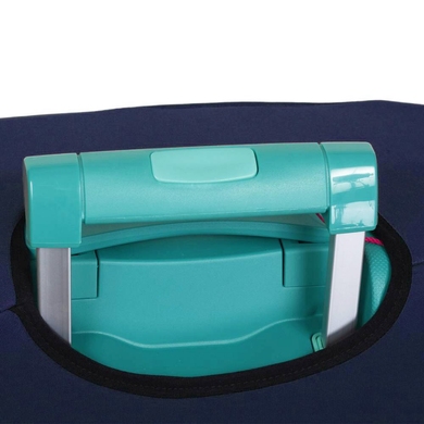 Чехол защитный для малого чемодана из дайвинга S 9003-7 темно-синий