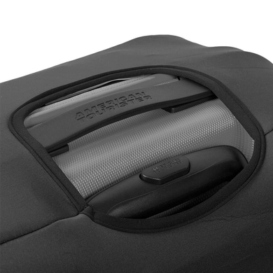 Чехол защитный для среднего чемодана из дайвинга M 9002-8 Черный