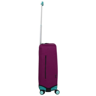 Чехол защитный для малого чемодана из дайвинга S 9003-46 Сливово-бордовый