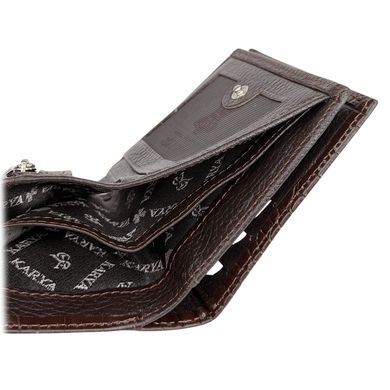 Men's wallet by Karya (Turkey) made of genuine leather.