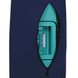 Protective cover for a small suitcase from diving S 9003-7 dark blue
