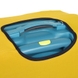 Чехол защитный для среднего чемодана из дайвинга M 9002-47 Горчичный