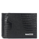 Шкіряне портмоне на магніті із затискачем для грошей Karya 1-0902-076-2 чорне