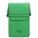 Women's small bag Karya made of genuine grained leather KR2520-104 bright green