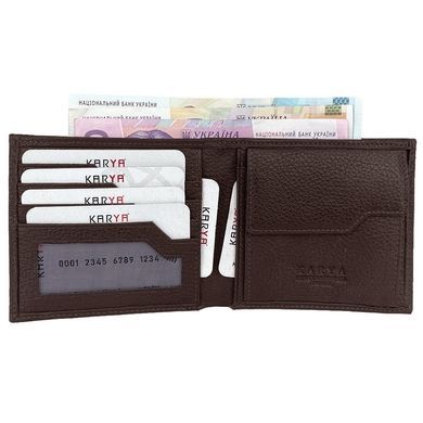 Men's wallet by Karya (Turkey) made of genuine leather.