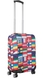 Protective cover for small suitcase from diving S 9003-0413 Flags of the world
