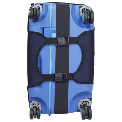 Protective cover for medium diving suitcase M 9002-7 Dark blue