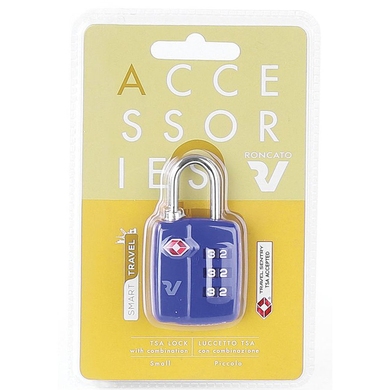 Padlock with TSA system Roncato Accessories 419091 Blue