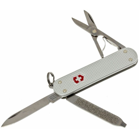 VICTORINOX Classic Alox in Silver 0.6221.26