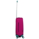 Neoprene protective cover for a small suitcase S 8003-16 Raspberry (Bordeaux)