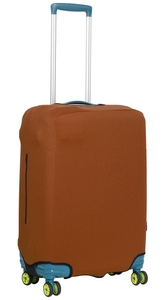 Чехол защитный для среднего чемодана из дайвинга M 9002-52 Кориця
