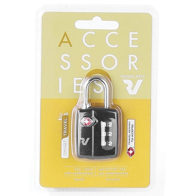 Padlock with TSA system Roncato Accessories 419091 Black