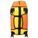 Чехол защитный для среднего чемодана из дайвинга M 9002-4 Ярко-оранжевый