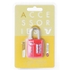Padlock with TSA system Roncato Accessories 419091 Red