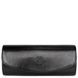 Tony Perotti Italico Glasses Case Made of Genuine Smooth Leather 1290 Black