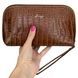 Cosmetic bag by Karya (Turkey) made of genuine leather.