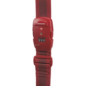 Luggage strap with TSA system Samsonite CO1*057;00 Red