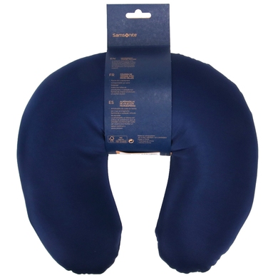 Pillow under the head with micro-granules Samsonite Microbead Travel Pillow CO1*019;11 blue