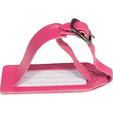 Адресная бирка из натуральной кожи Travelite Accessories TL000011-17 Berry