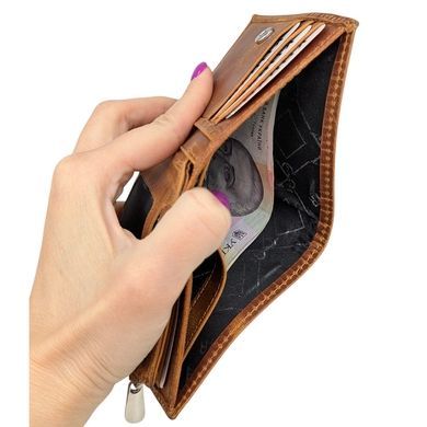 Men's wallet by Karya (Turkey) made of genuine leather.