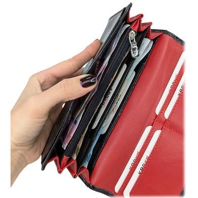 Women's wallet by Karya (Turkey) made of genuine leather.