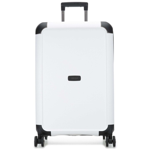 White medium sales suitcase