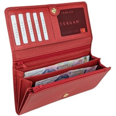 Women's wallet by Tergan (T&uuml;rkiye) made of genuine leather.