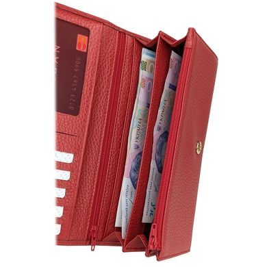 Women's wallet by Tergan (T&uuml;rkiye) made of genuine leather.