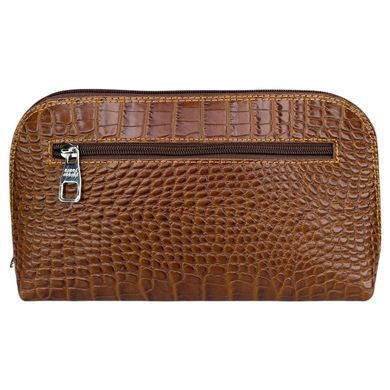 Cosmetic bag by Karya (Turkey) made of genuine leather.