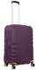 Protective cover for a medium suitcase made of neoprene M 8002-10 Eggplant
