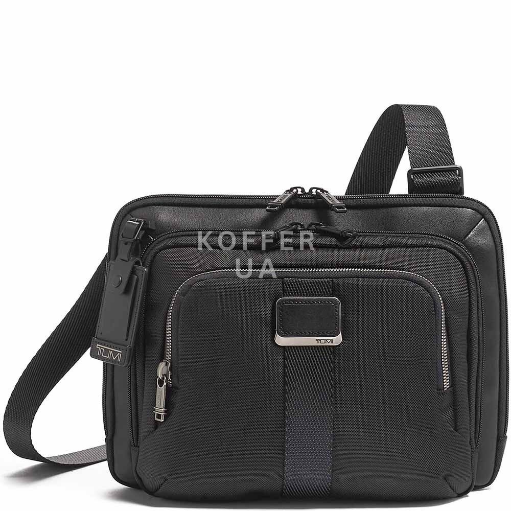 Men's shoulder bag by Tumi (USA) from the ALPHA BRAVO collection