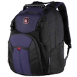 Backpack Wenger Sherpa with laptop compartment up to 16" 606486 black-blue