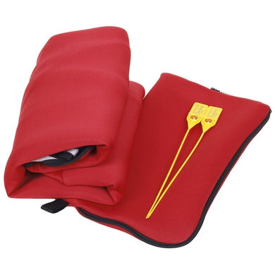 Protective cover for a large suitcase made of neoprene L 8001-18 Red
