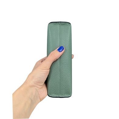 Karya eyeglasses case made of genuine grained leather KR3004-026 mint