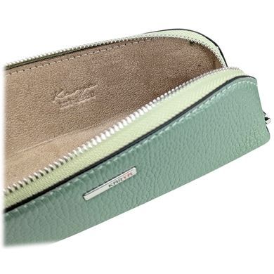 Karya eyeglasses case made of genuine grained leather KR3004-026 mint