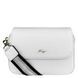 Karya women's bag made of genuine grained leather KR2567-09 white