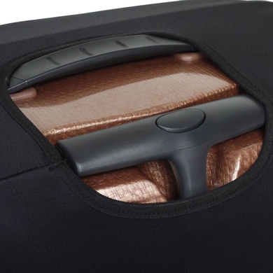 Чехол защитный для большого чемодана из неопрена L 8001-3 черный