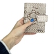 Обкладинка на автодокументи та паспорт Karya з лакованої шкіри KR448-011 бежево-кавова