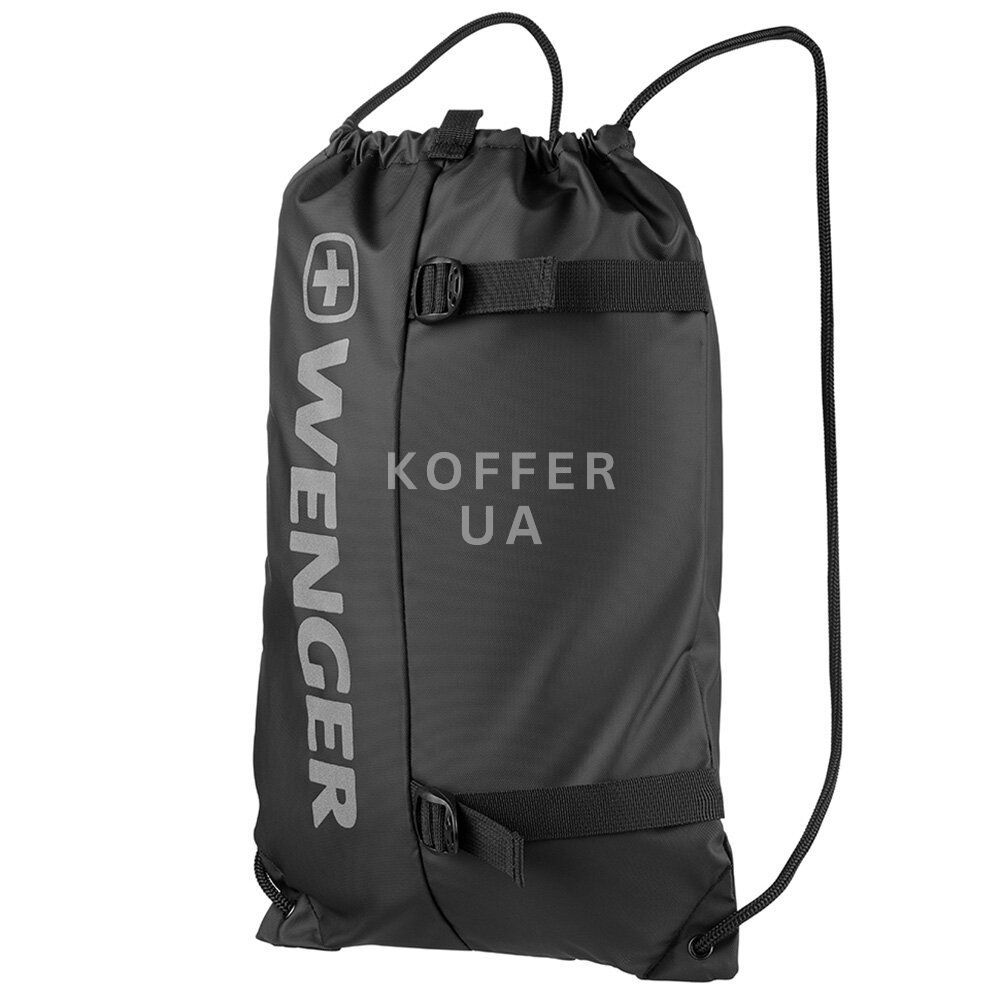 WENGER XC Fyrst Leichte Drawstring Bag In Navy – Einfacher Rucksack Mit Reflektoren