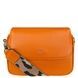 Karya women's bag made of genuine grained leather KR2567-031 orange