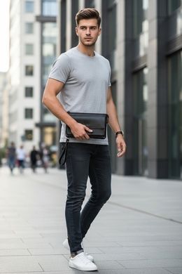 Men's purse by Bond NON (Turkey) made of genuine leather.